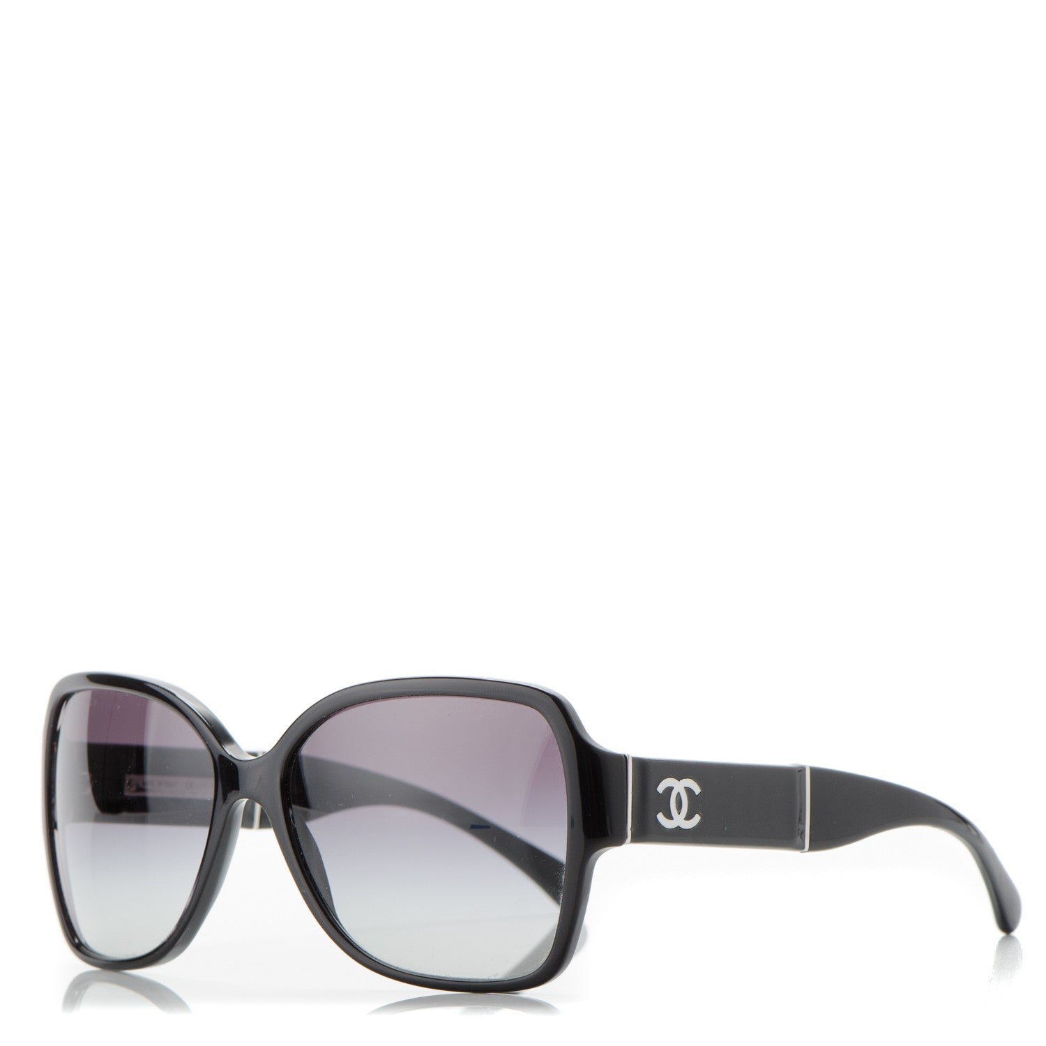 Chanel Patent CC Sunglasses 5230-Q Black 1 of 8