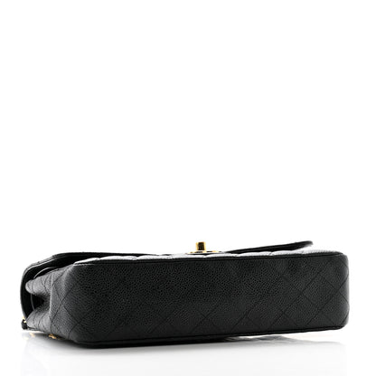 Chanel Caviar Quilted Medium Double Flap Black 4 of 11