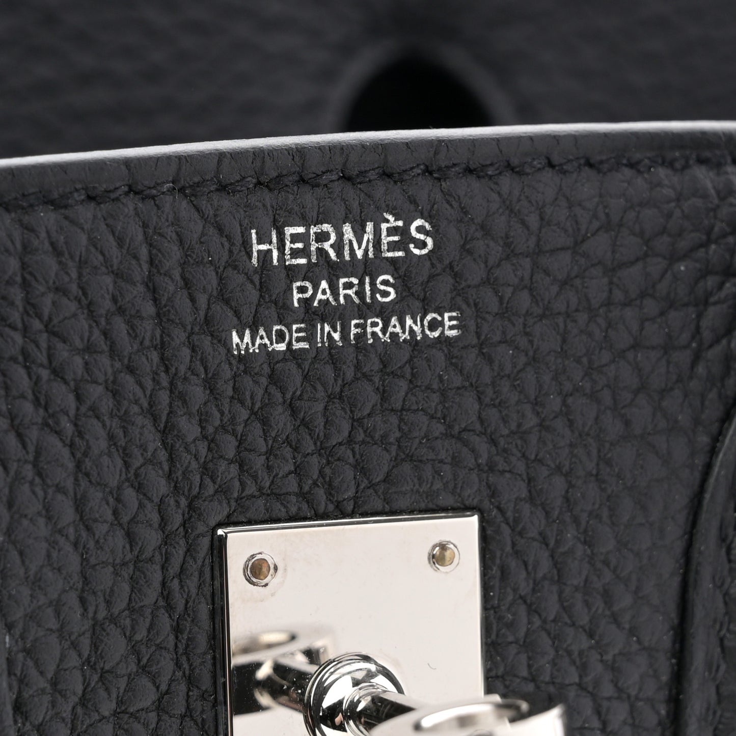 Togo Birkin 25 Black