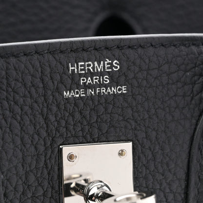 Hermes Togo Birkin 25 Black 6 of 11