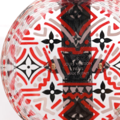 Louis Vuitton Transparent Plexiglass Monogram Giant Crafty Box Scott Rouge 5 of 7