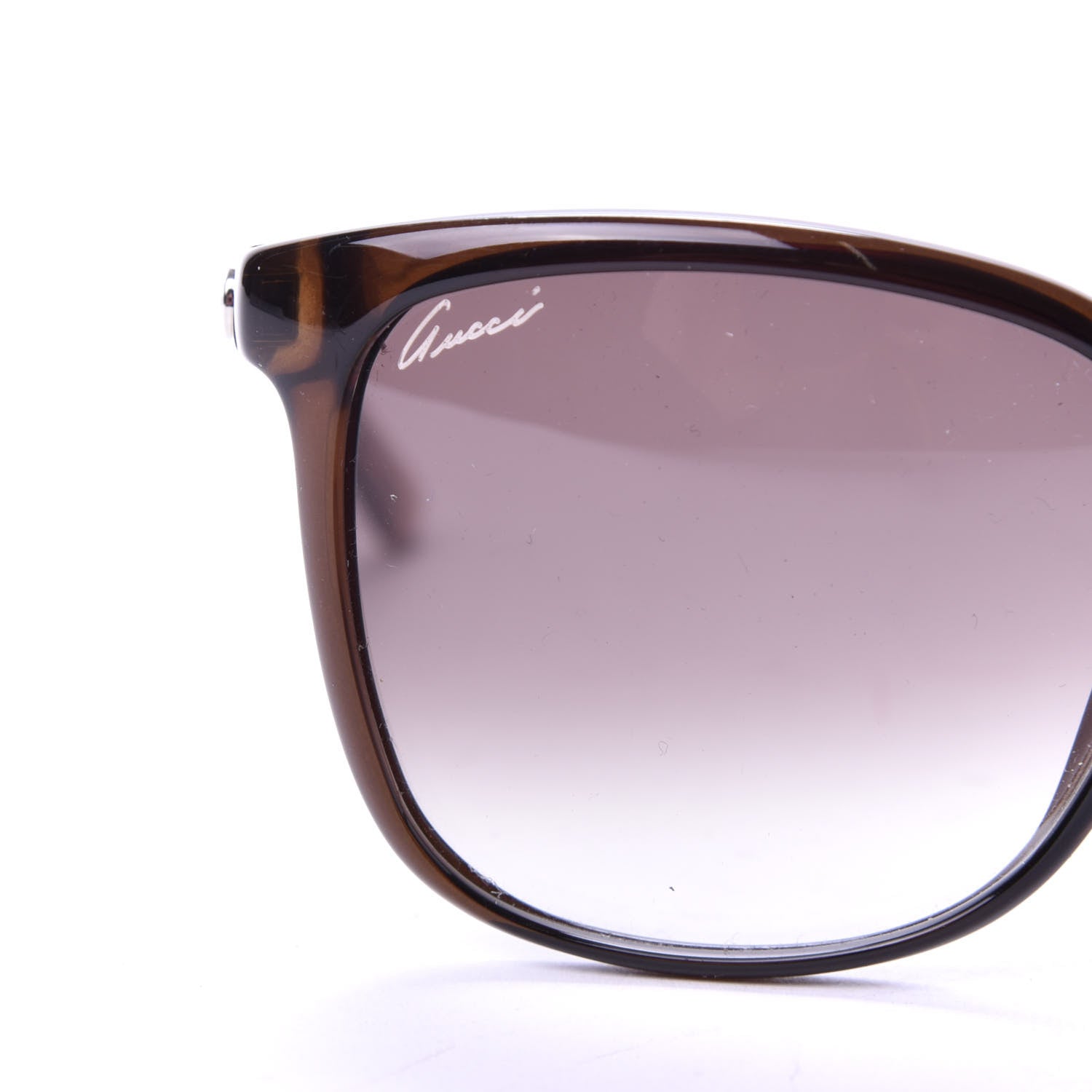 Gucci Square Frame Oversized Sunglasses GG3696/S Brown 7 of 8