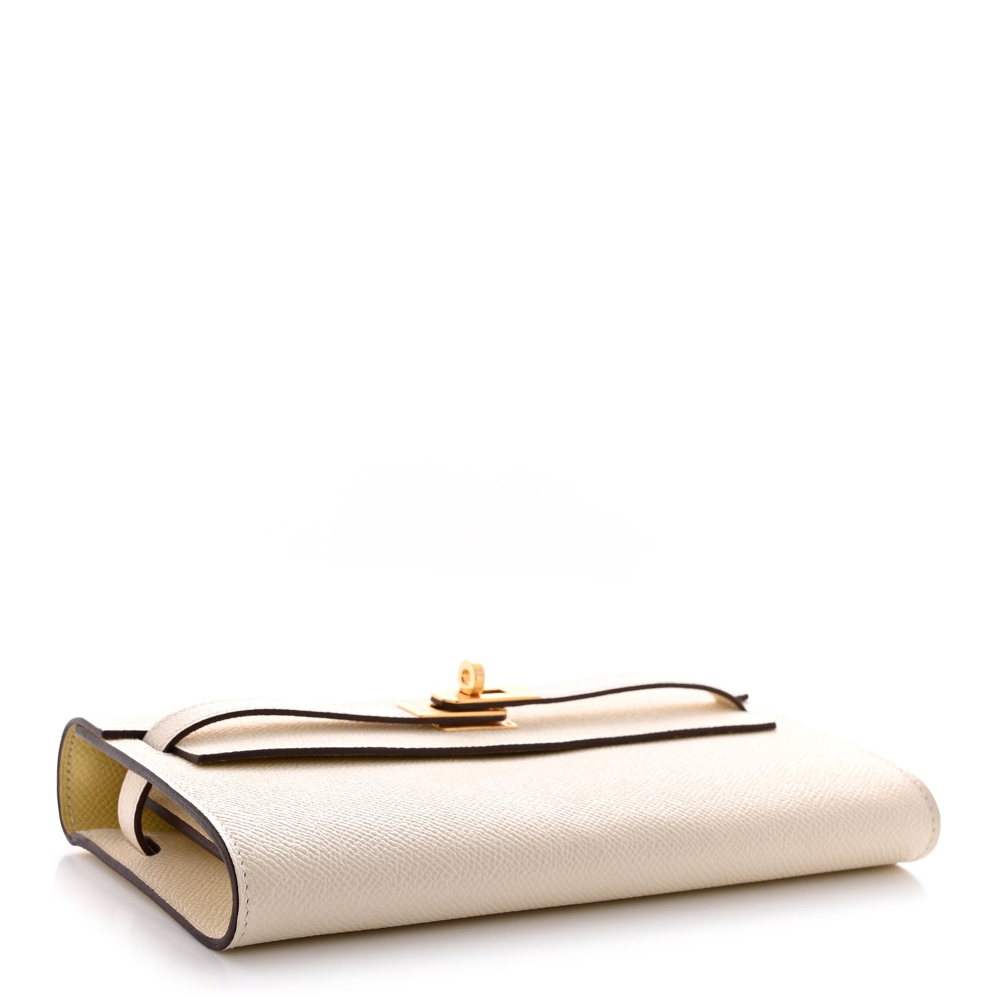 Epsom Verso Kelly Wallet To Go Nata Jaune Poussin