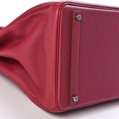 Hermes Togo Birkin 40 Rubis 10 of 11