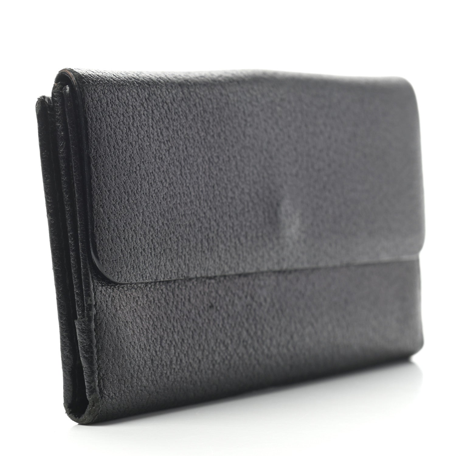 Gucci Calfskin Continental Flap Wallet Black 3 of 7