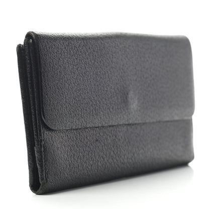 Gucci Calfskin Continental Flap Wallet Black 3 of 7