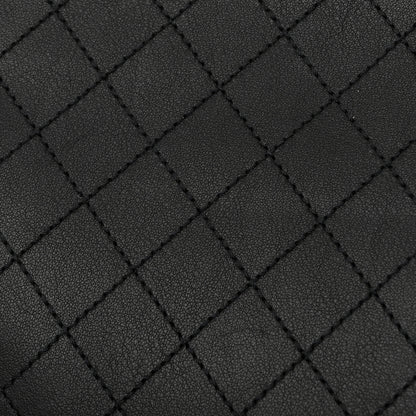 Chanel Caviar Quilted Large CC Filigree Vanity Case Beige Black 12 of 14