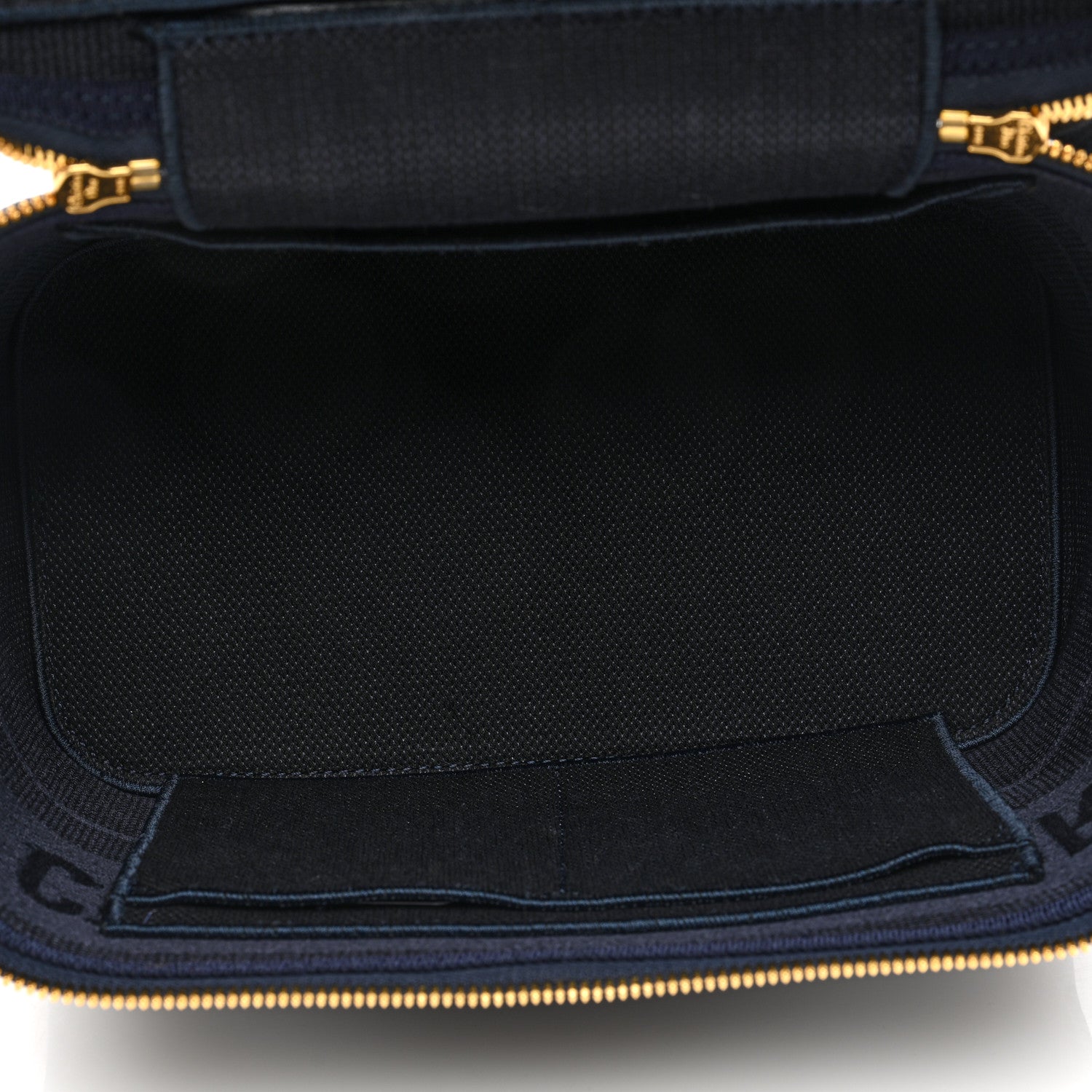 Christian Dior Velvet Cannage Diortravel Vanity Case Blue 5 of 6