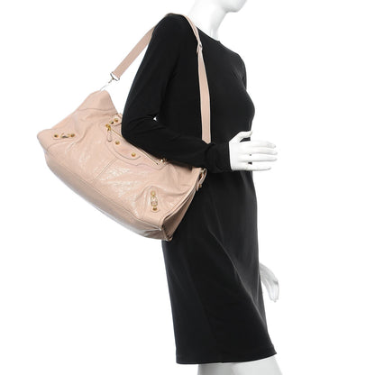 Balenciaga Agneau Giant 12 Gold Hardware Part Time Rose Aubepine Rose Light 11 of 12
