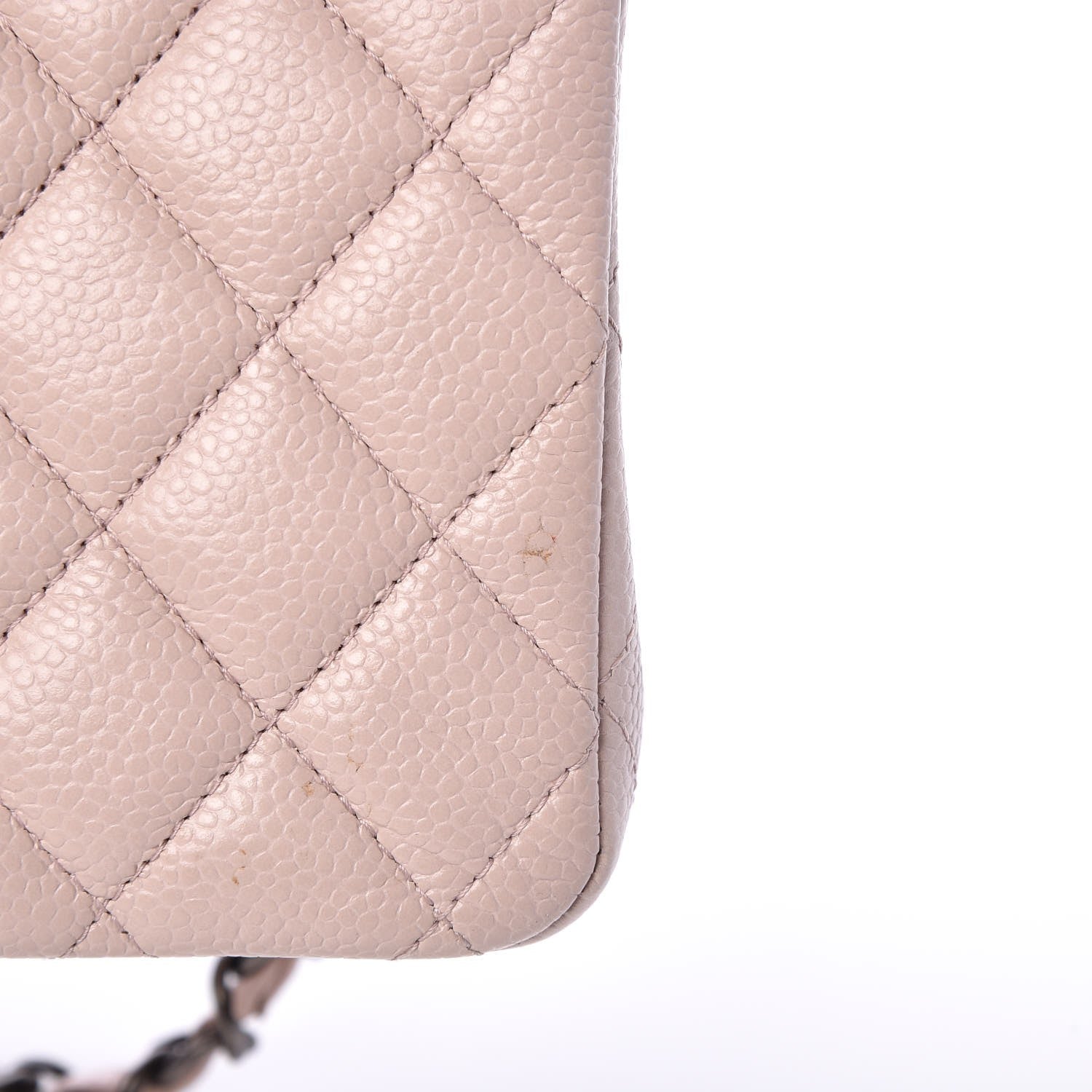 Chanel Caviar Quilted Medium Double Flap Pink 11 of 11