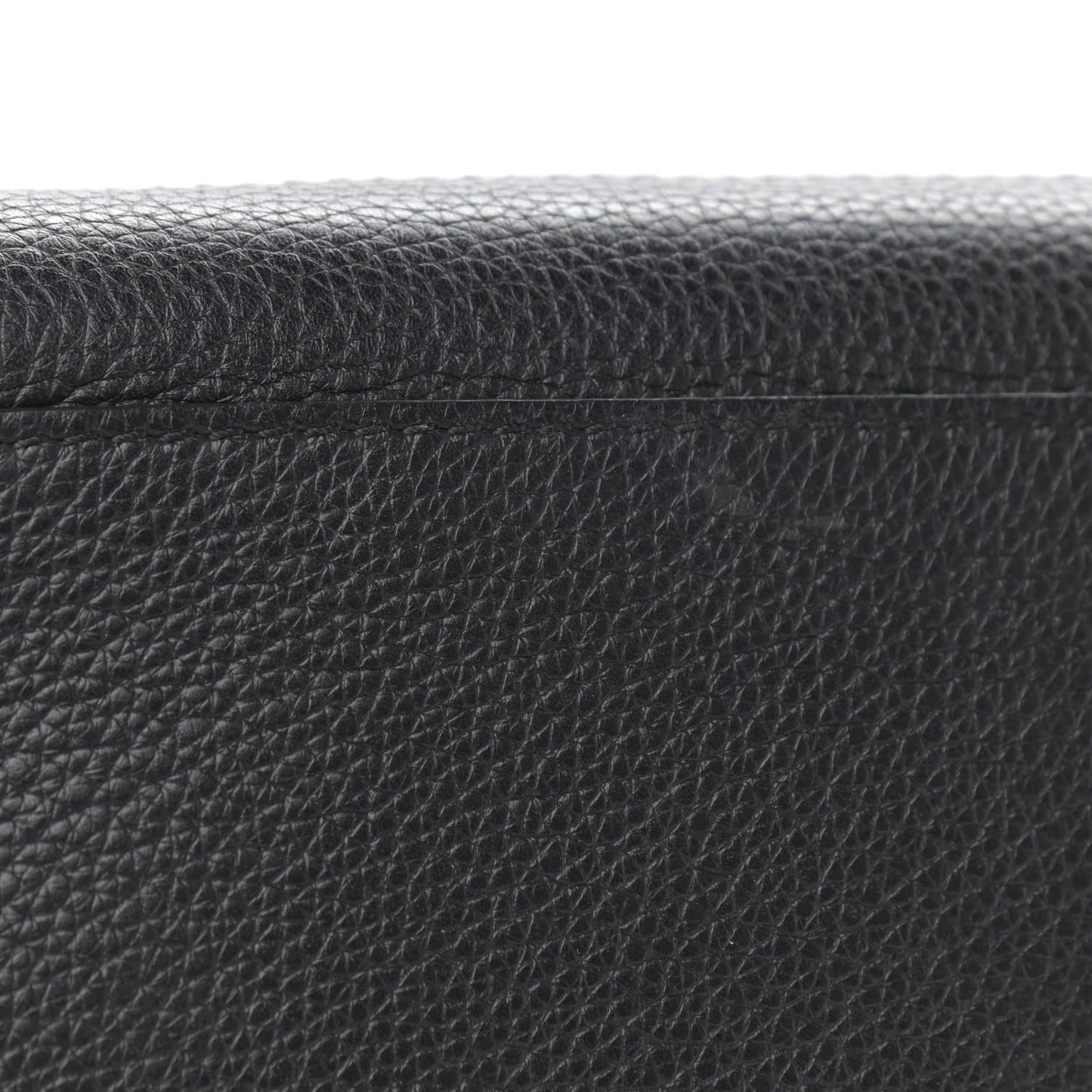 Drummed Calfskin Mini Luggage Black