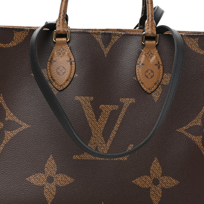 Louis Vuitton Reverse Monogram Giant Onthego MM 6 of 8