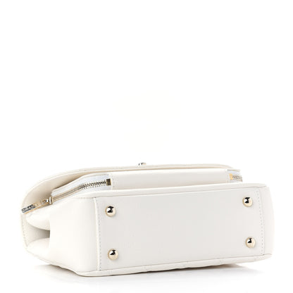 Chanel Caviar Quilted Medium Business Affinity Flap White 4 of 9