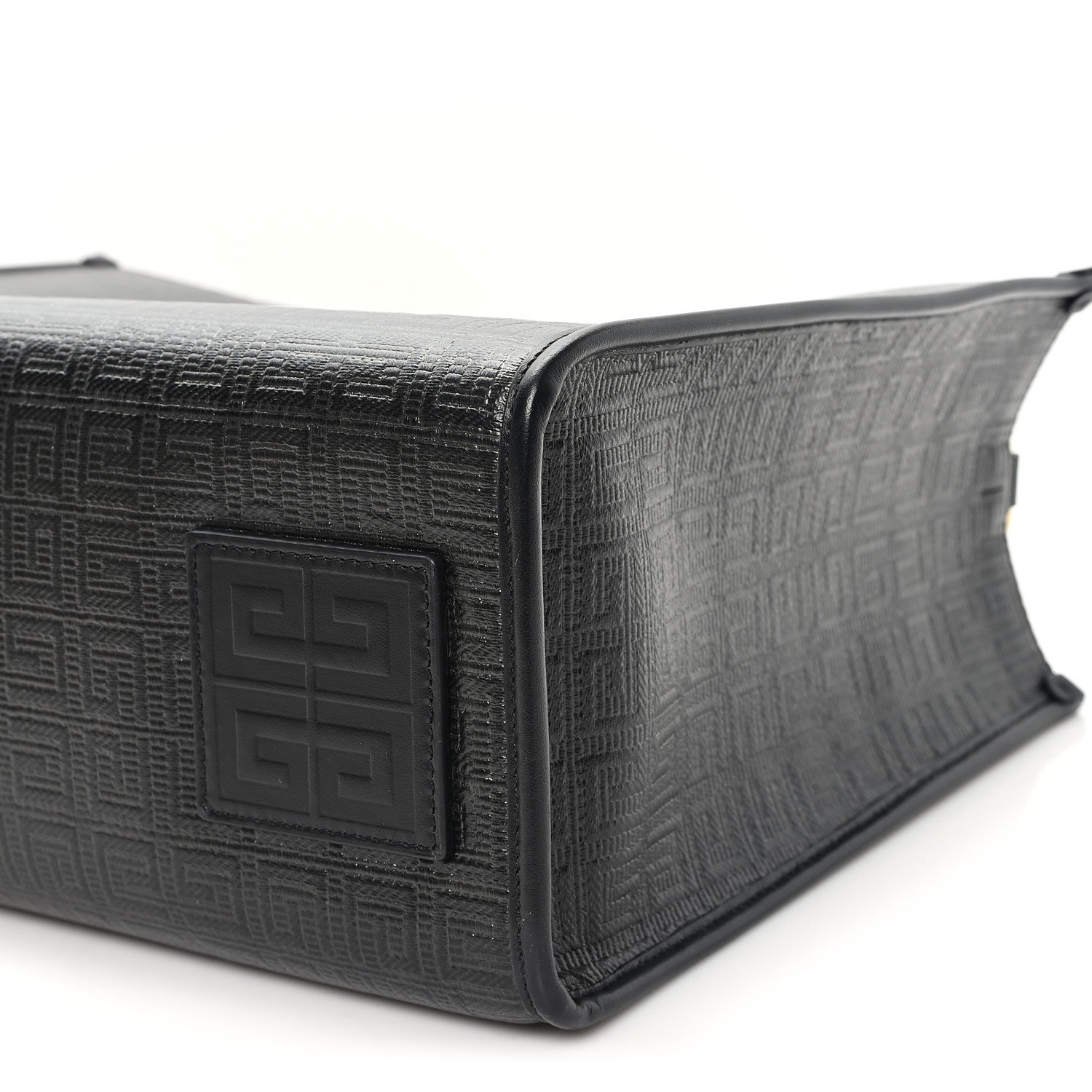 Givenchy 4G Coated Canvas Logo Medium G-Tote Black 10 of 11