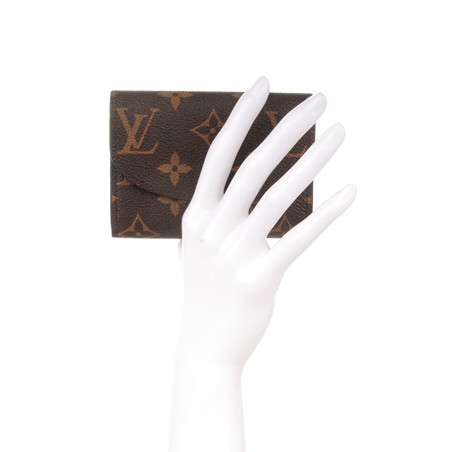 Monogram Rosalie Coin Purse Fuchsia