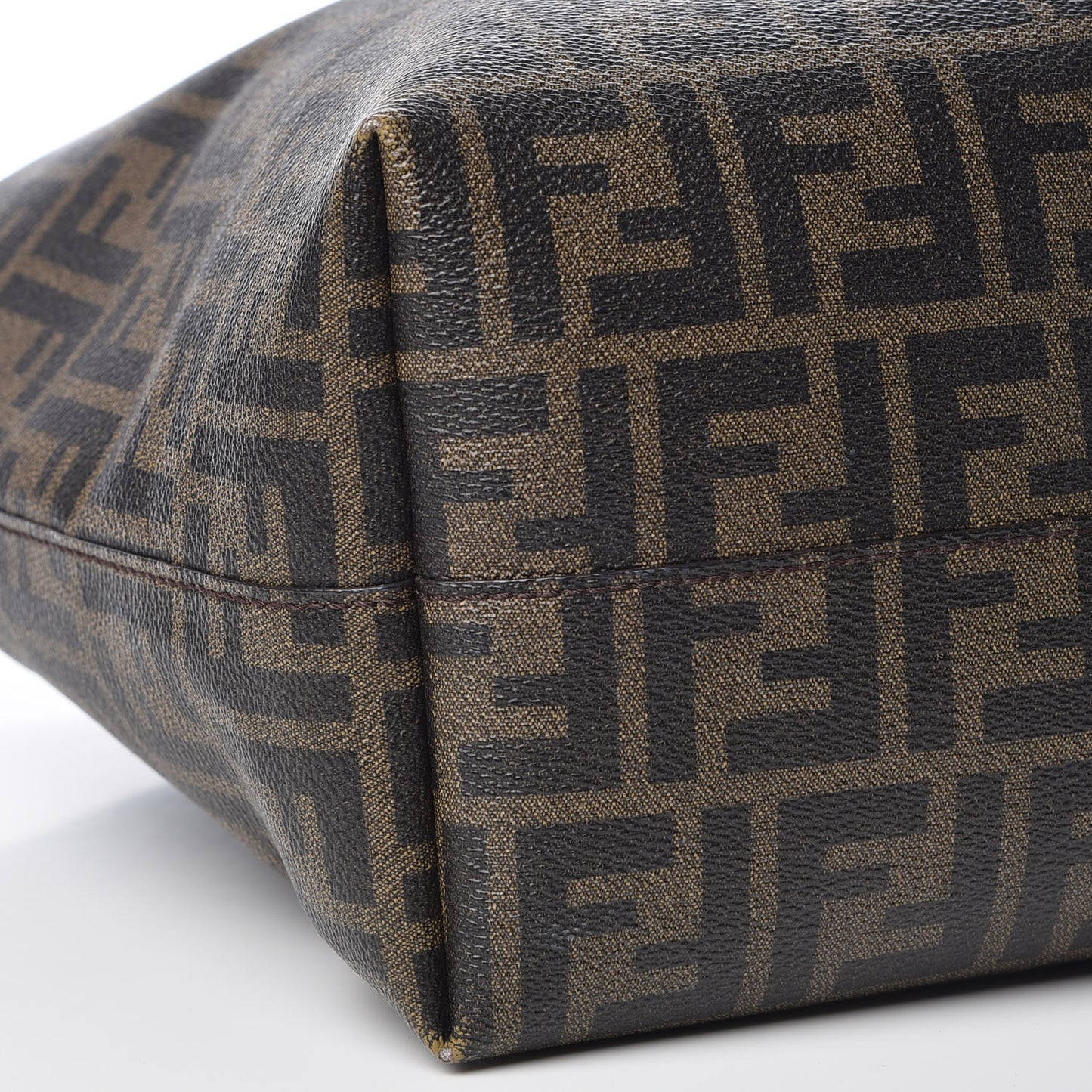 Zucca Spalmati Medium Roll Tote Tobacco Moro
