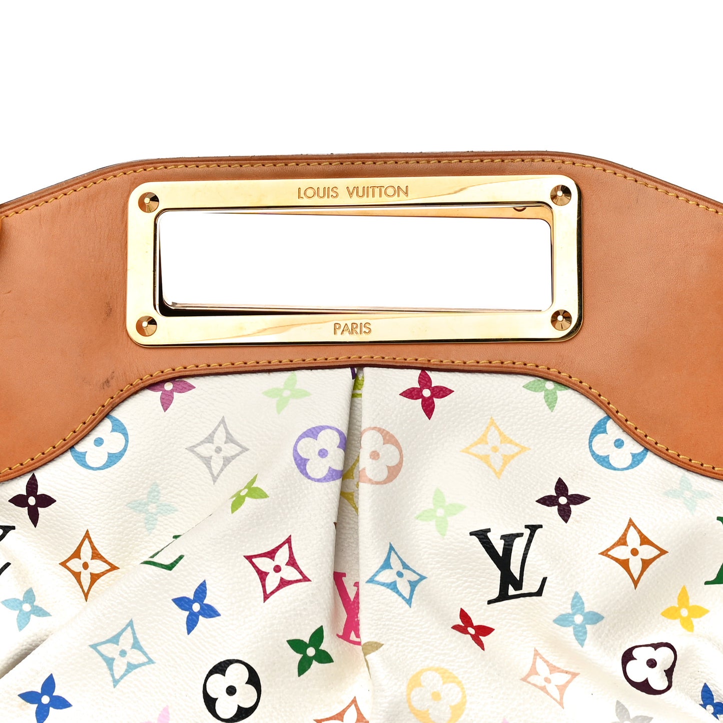 Monogram Multicolor Judy MM White