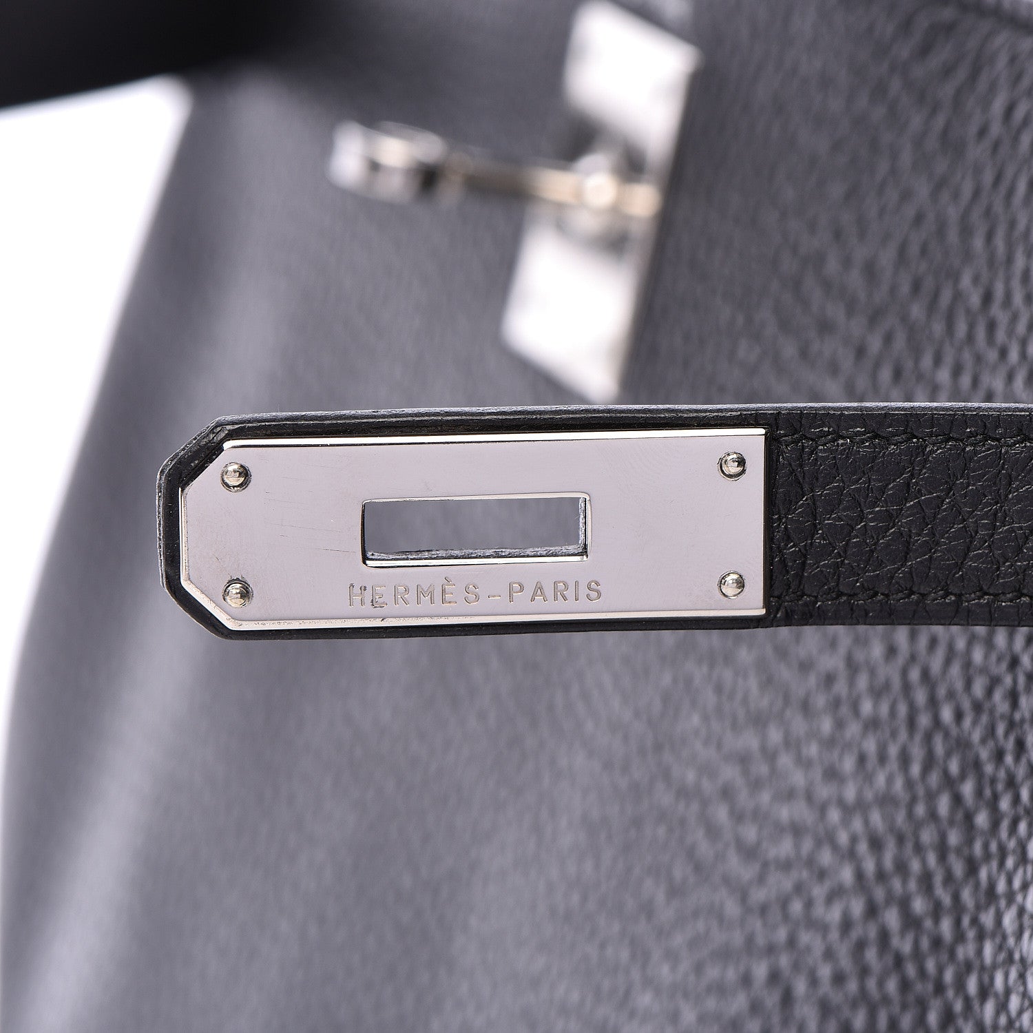 Hermes Taurillon Clemence Kelly Retourne 32 Black 24 of 37