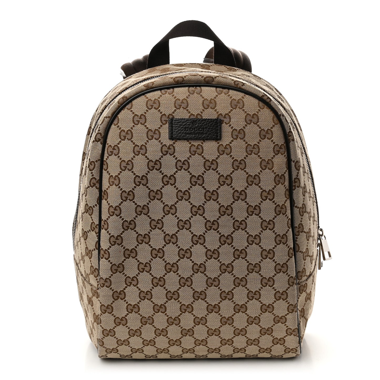 GG Monogram Travel Backpack Dark Brown