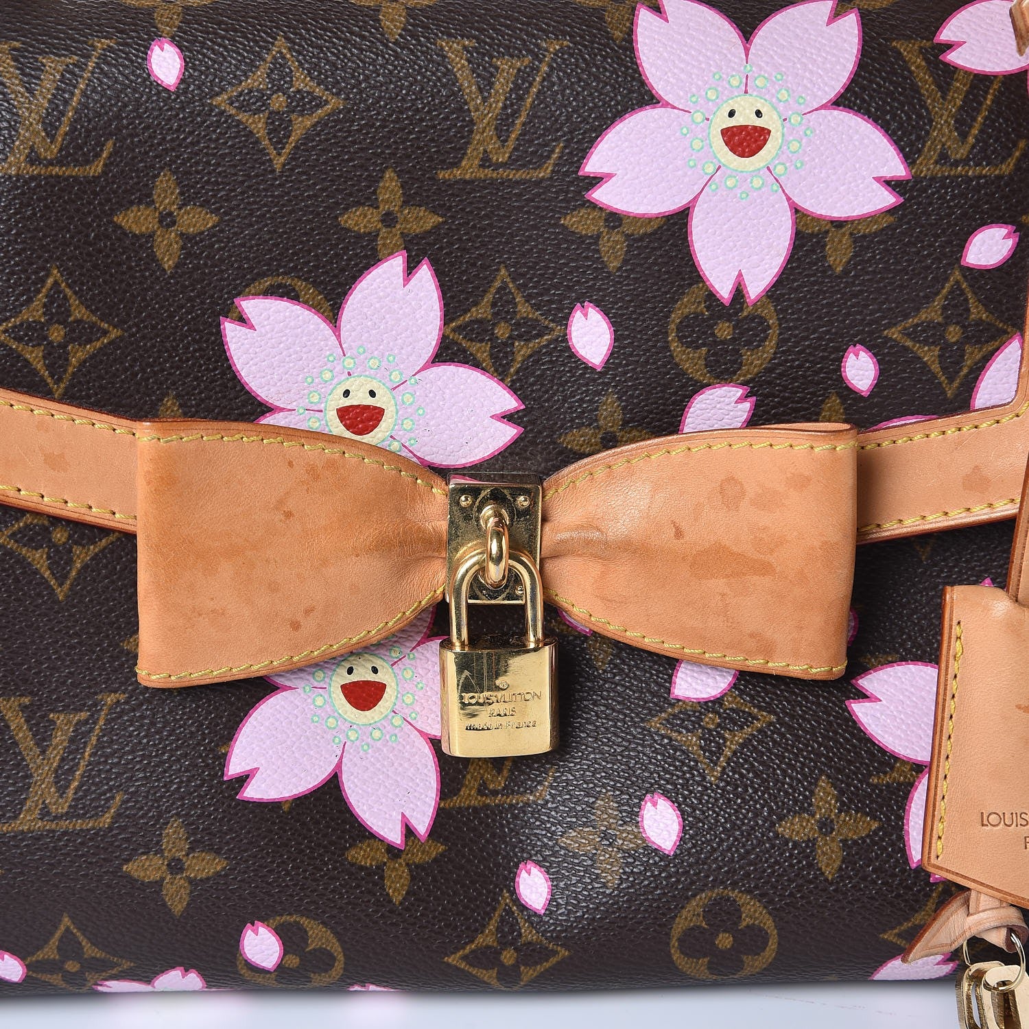 Louis Vuitton Monogram Cherry Blossom Sac Retro Bag Brown 8 of 18