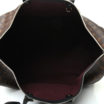 Louis Vuitton Monogram Macassar Keepall Bandouliere 55 4 of 8