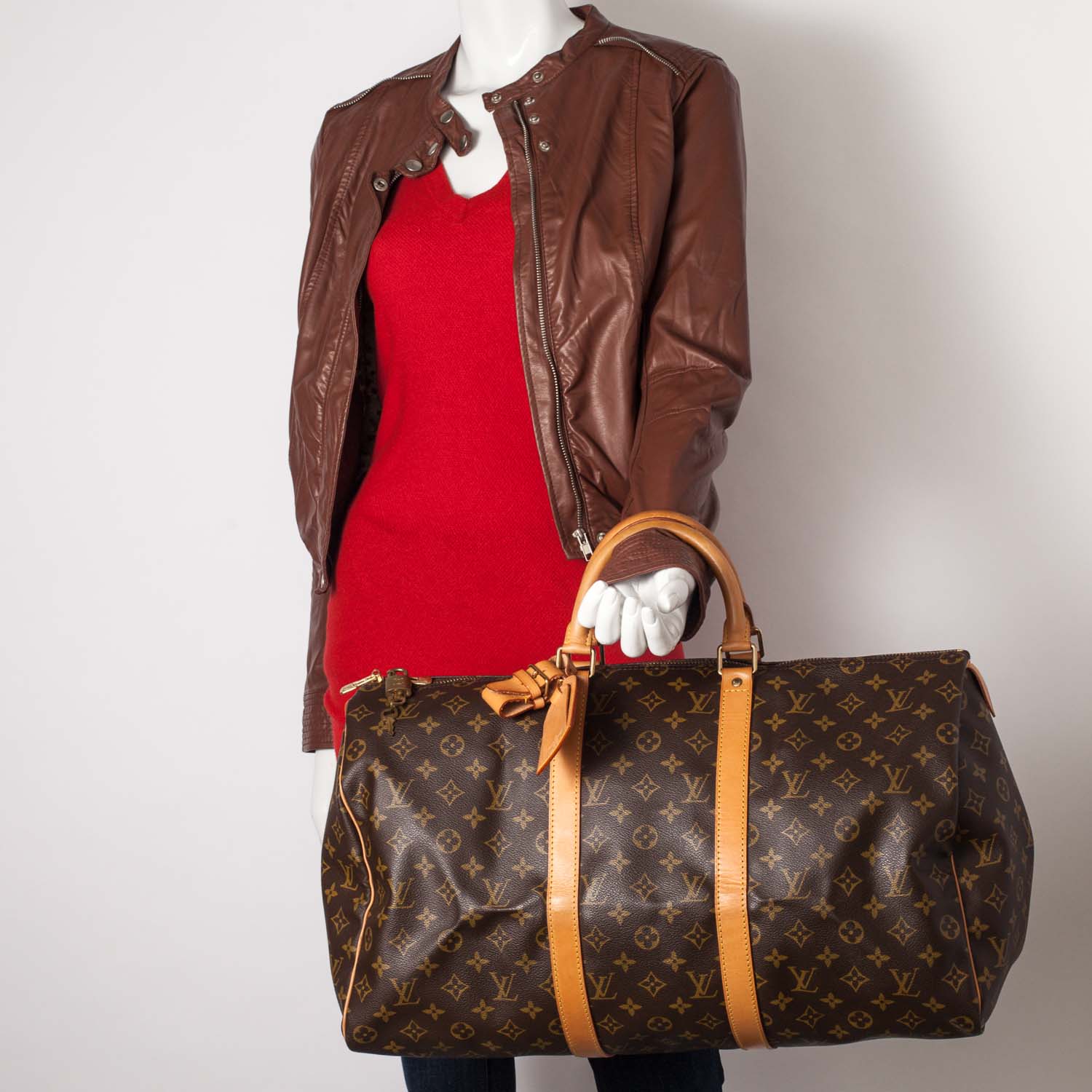 Louis Vuitton Monogram Keepall 50 2 of 9