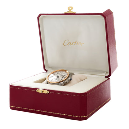 Cartier Stainless Steel 18K Pink Gold 42mm Calibre de Cartier Automatic Watch 5 of 5