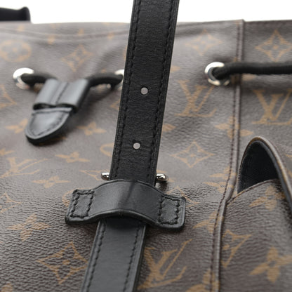 Louis Vuitton Monogram Macassar Christopher PM Backpack 13 of 14