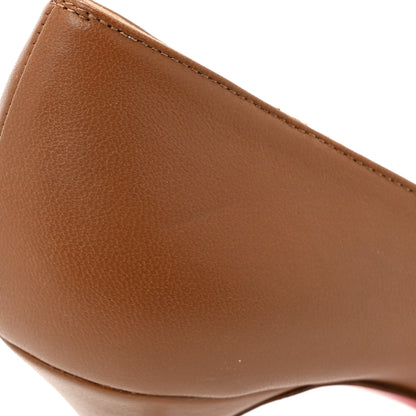 Christian Louboutin Nappa Pigalle Follies 85 Pumps 36.5 Brown 8 of 9