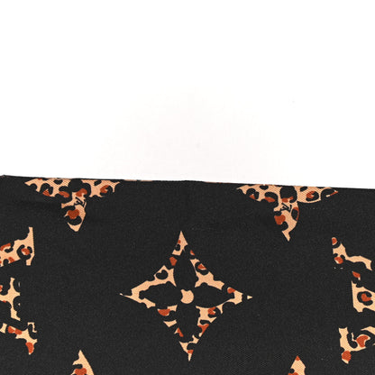 Louis Vuitton Silk Monogram Wild At Heart Bandeau Black 5 of 7