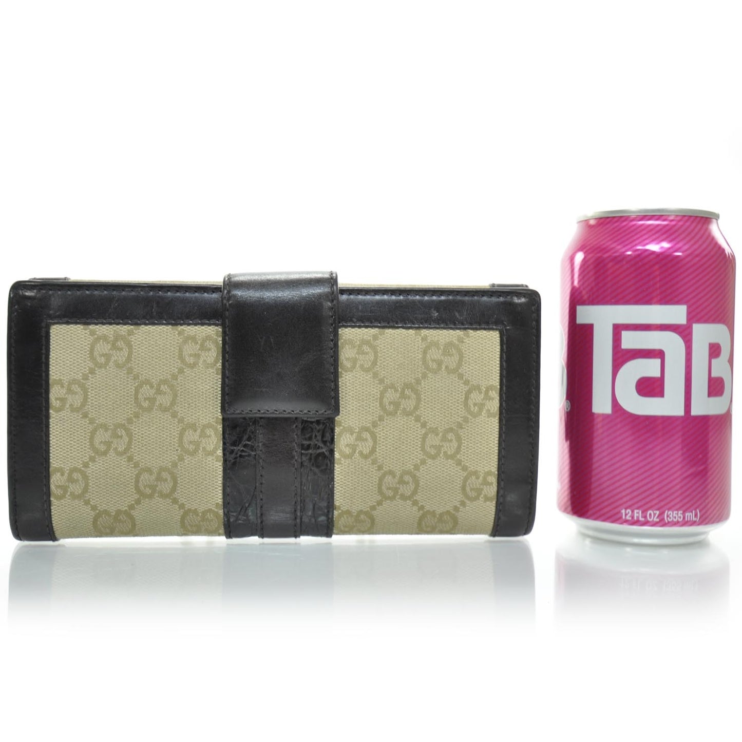 Monogram Crocodile Web Continental Wallet
