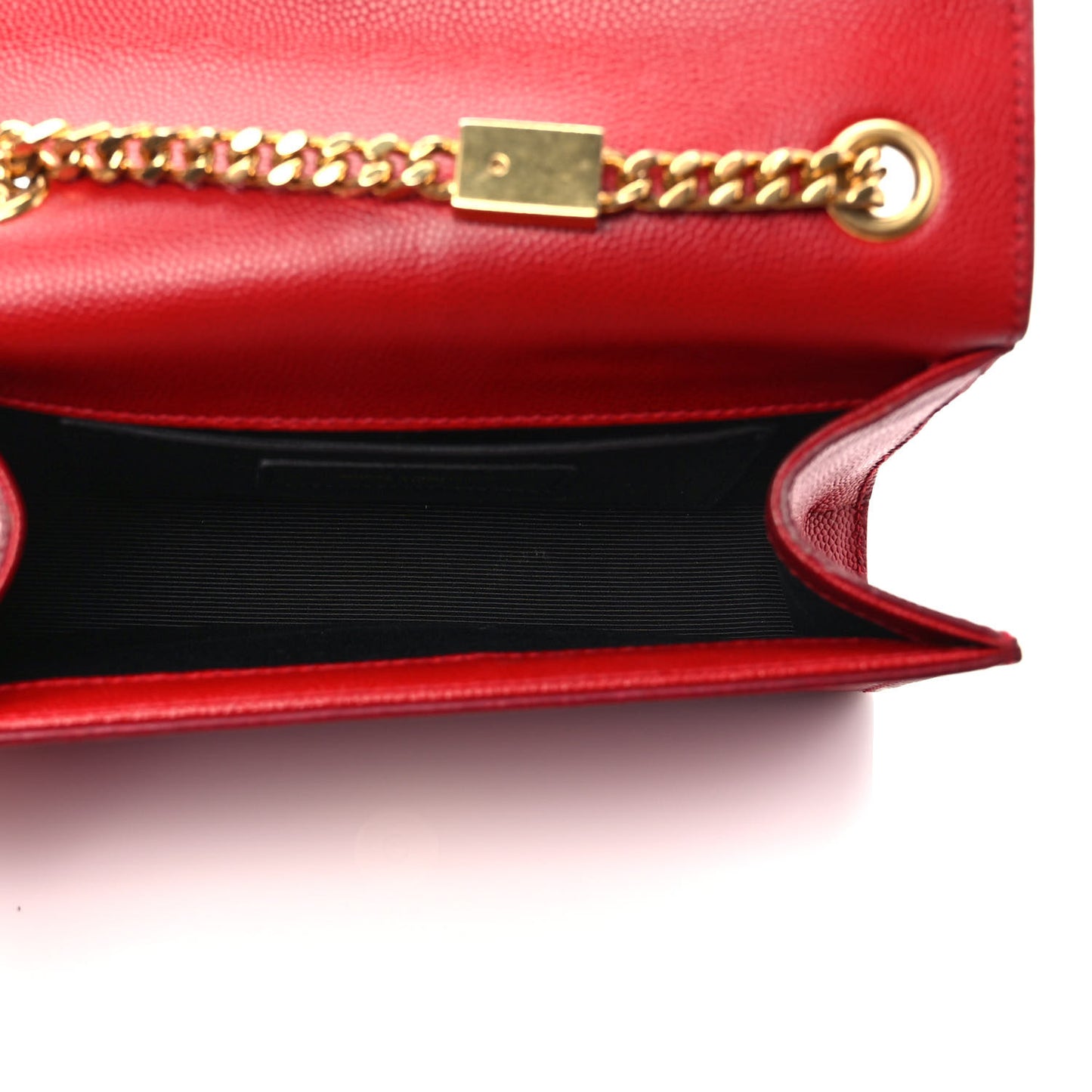 Grain De Poudre Small Monogram Kate Satchel Red