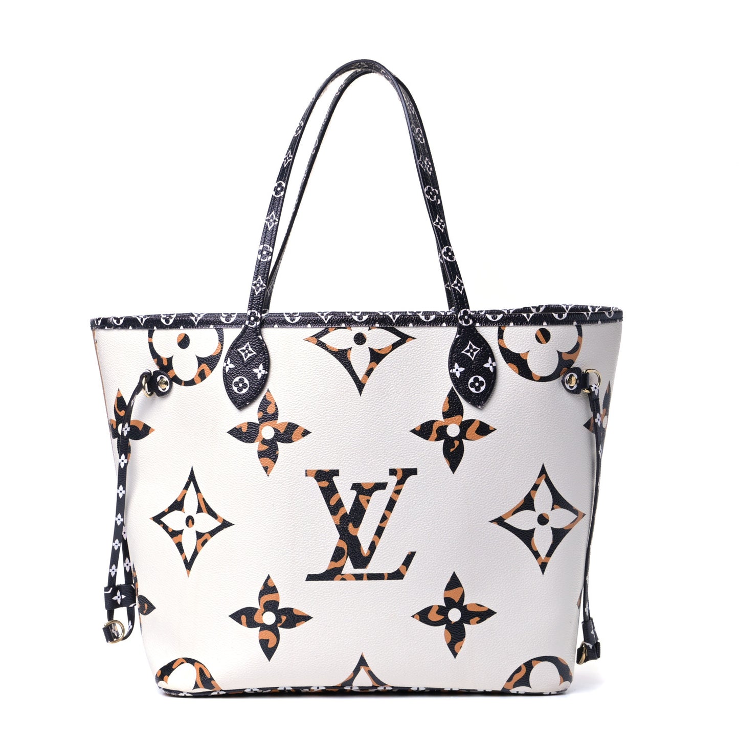 Monogram Giant Jungle Neverfull MM Ivory
