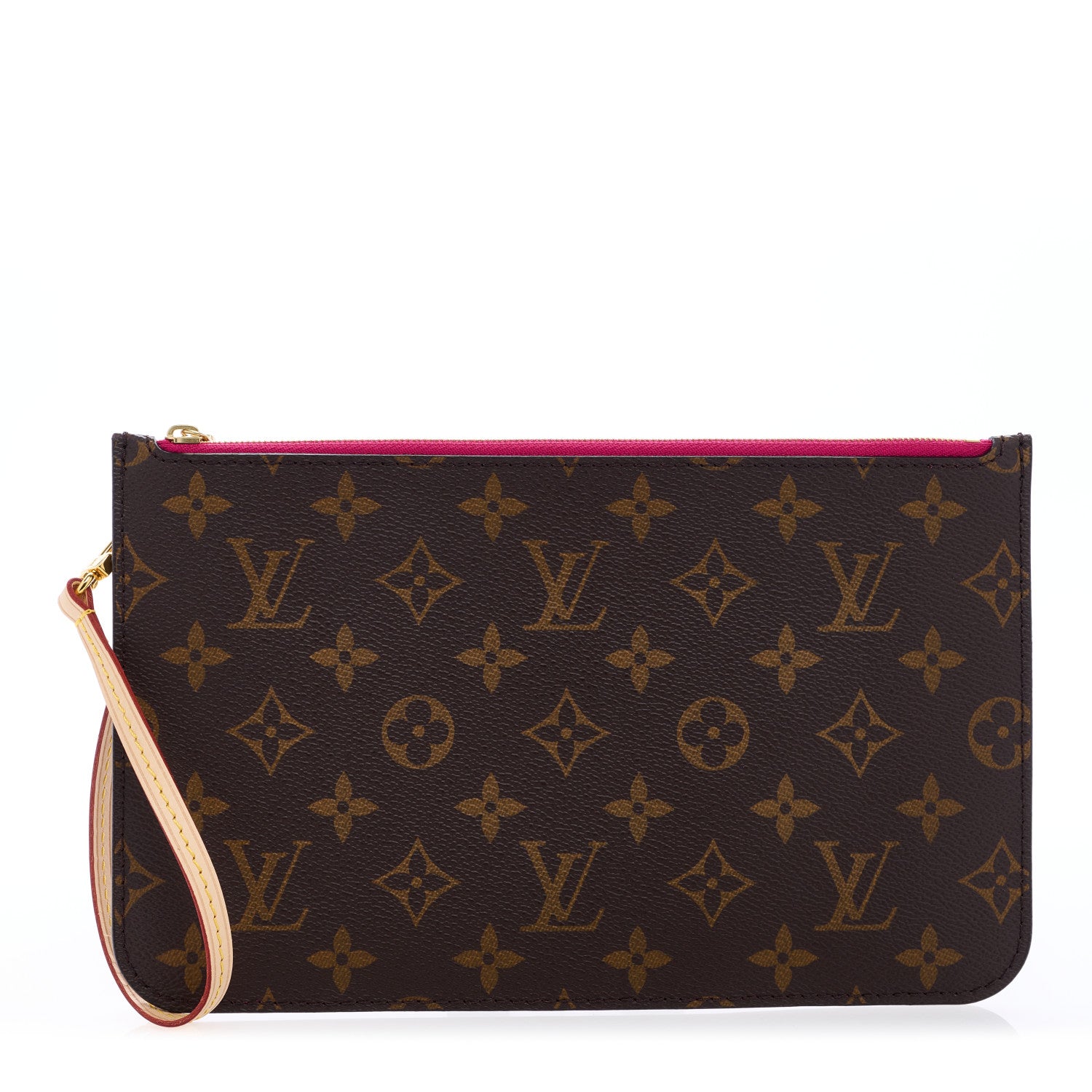 Louis Vuitton Monogram Neverfull MM GM Pochette Pivoine 1 of 6