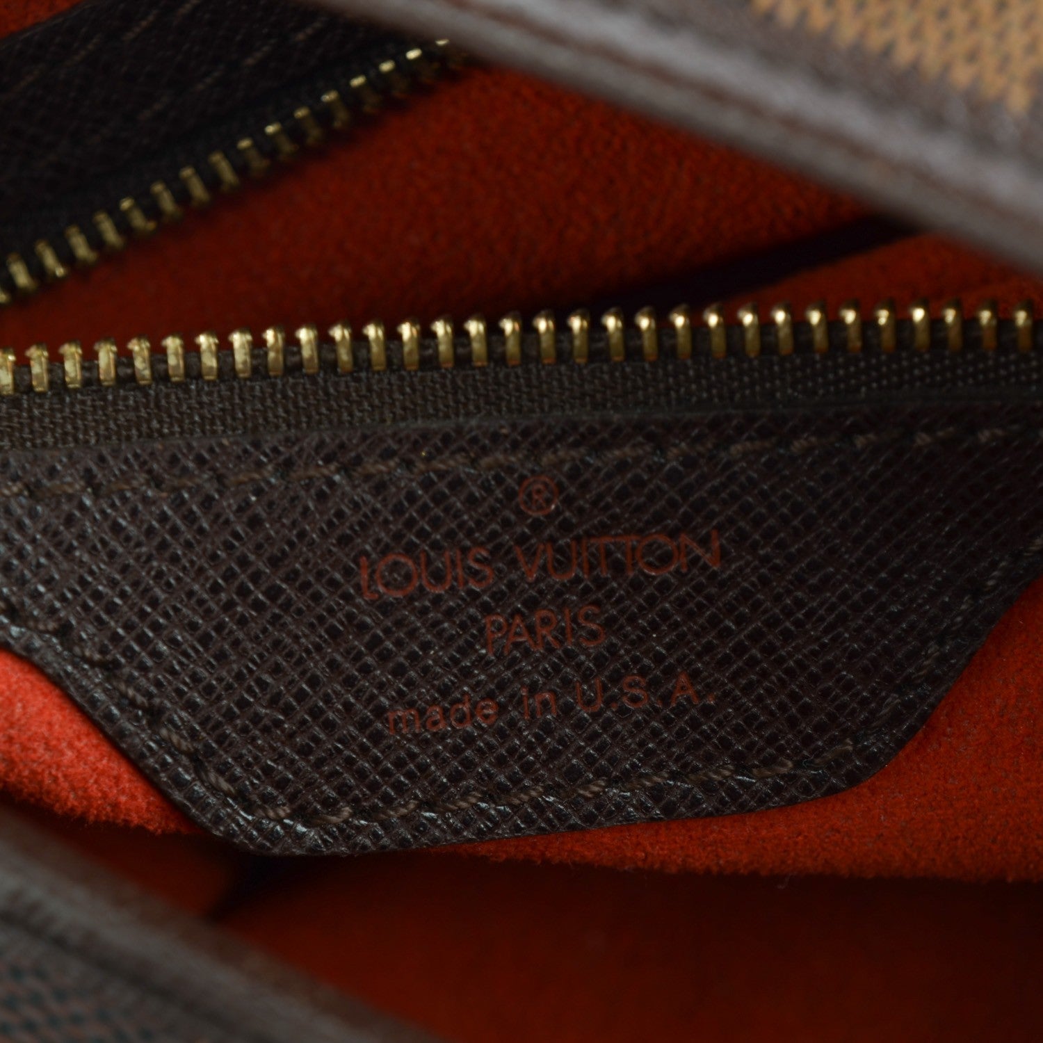 Louis Vuitton Damier Ebene Marais Bucket 23 6 of 8