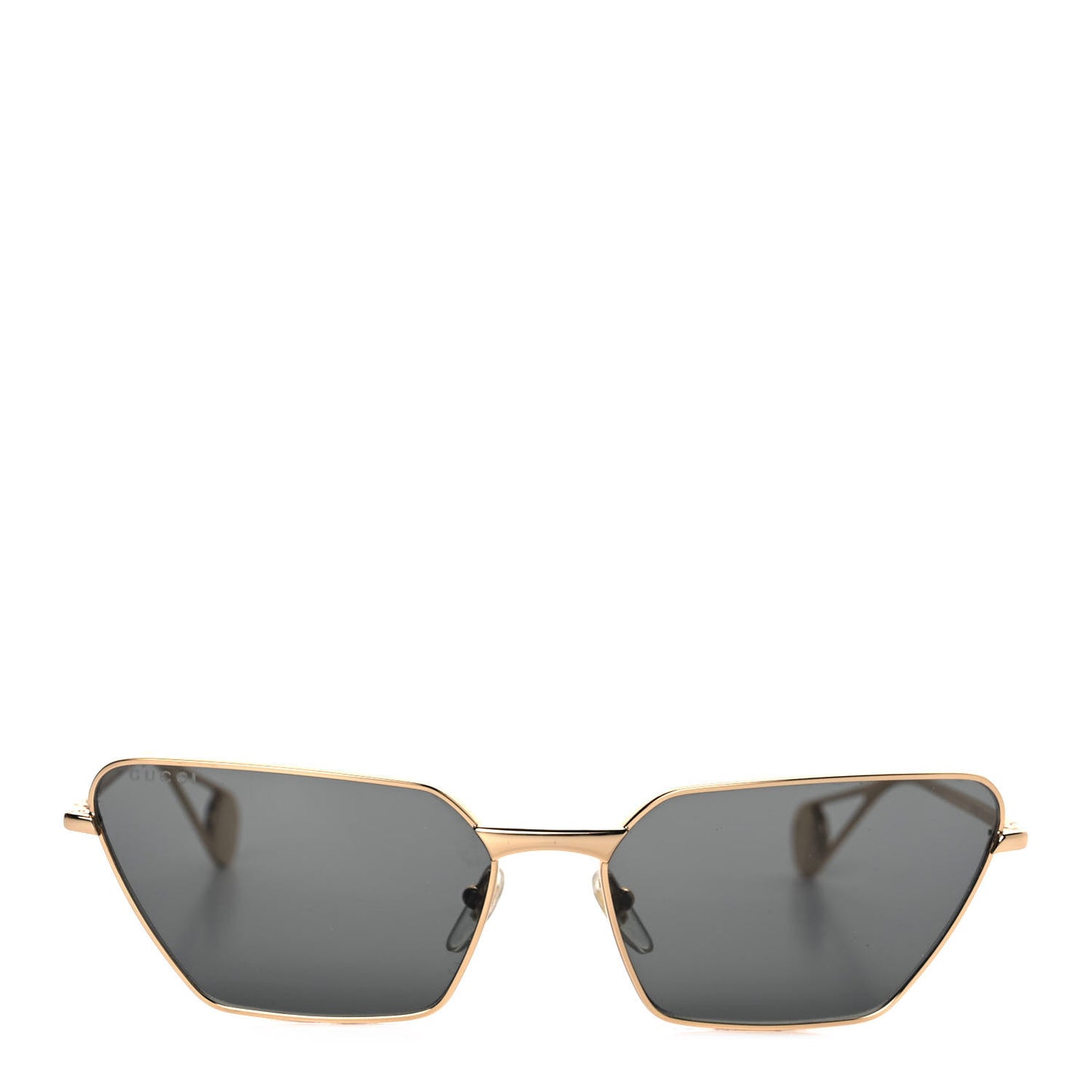 Rectangular Sunglasses GG0538S Gold Black