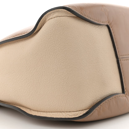 Louis Vuitton Cuir Plume Cuir Ecume Very Hobo Sesame Creme 9 of 13