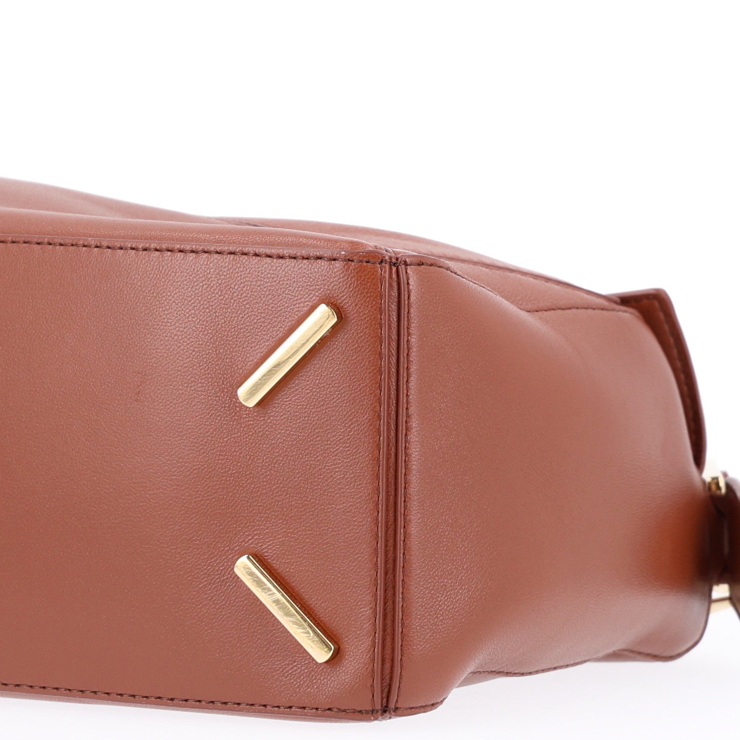 Loewe Nappa Lambskin Small Featherlight Puzzle Bag Pecan 10 of 10