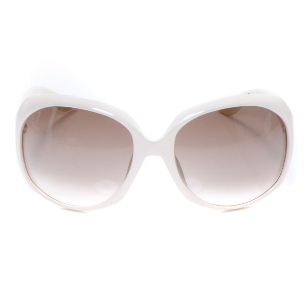 Christian Dior Glossy 1 Sunglasses White 50694 – FASHIONPHILE