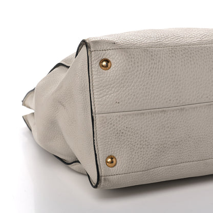 Prada Vitello Daino Tote Talco 7 of 11