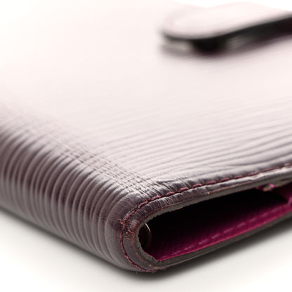Louis Vuitton Epi Small Ring Agenda Cover Cassis 8 of 11