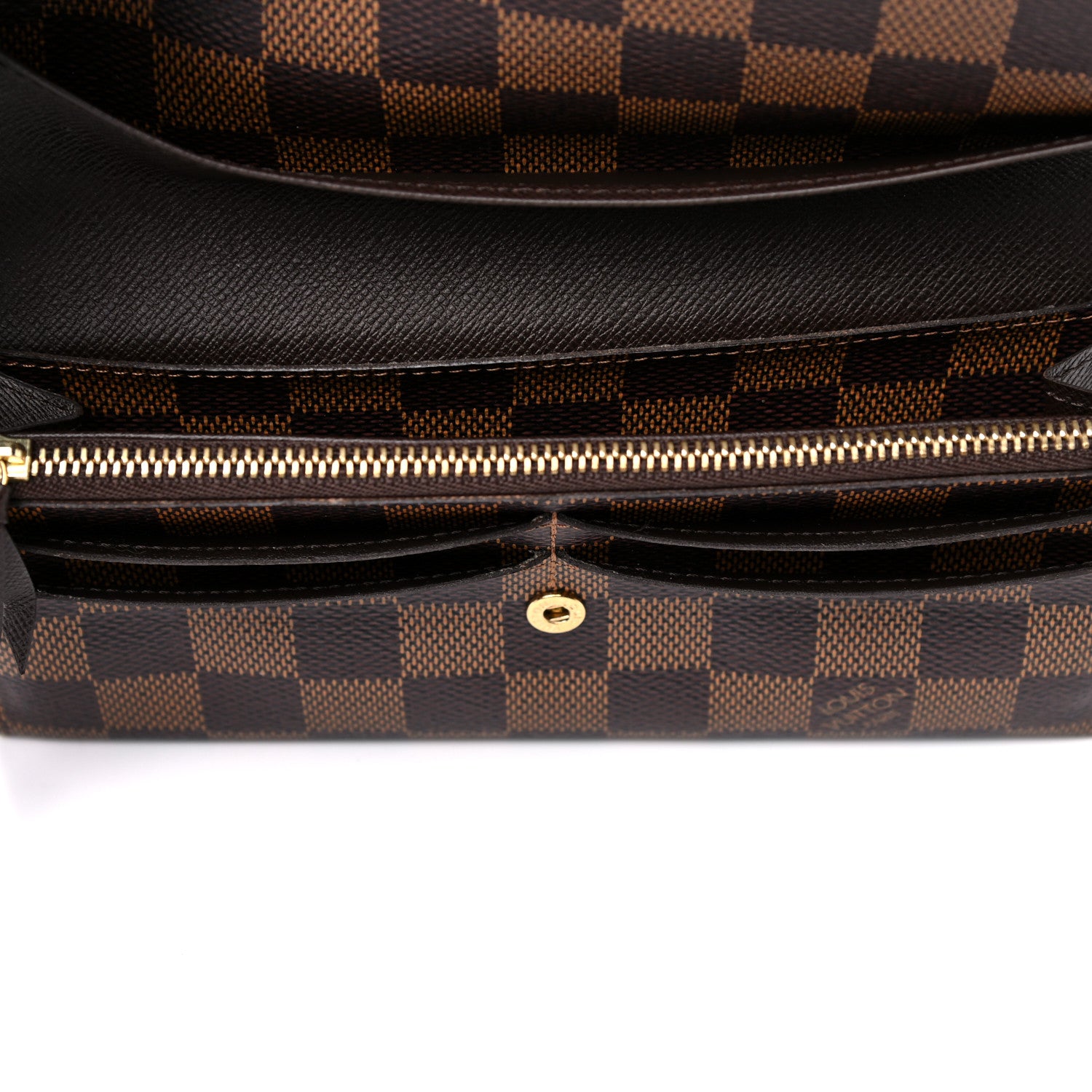 Louis Vuitton Damier Ebene Emilie Wallet 10 of 10