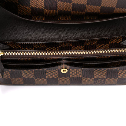 Louis Vuitton Damier Ebene Emilie Wallet 10 of 10