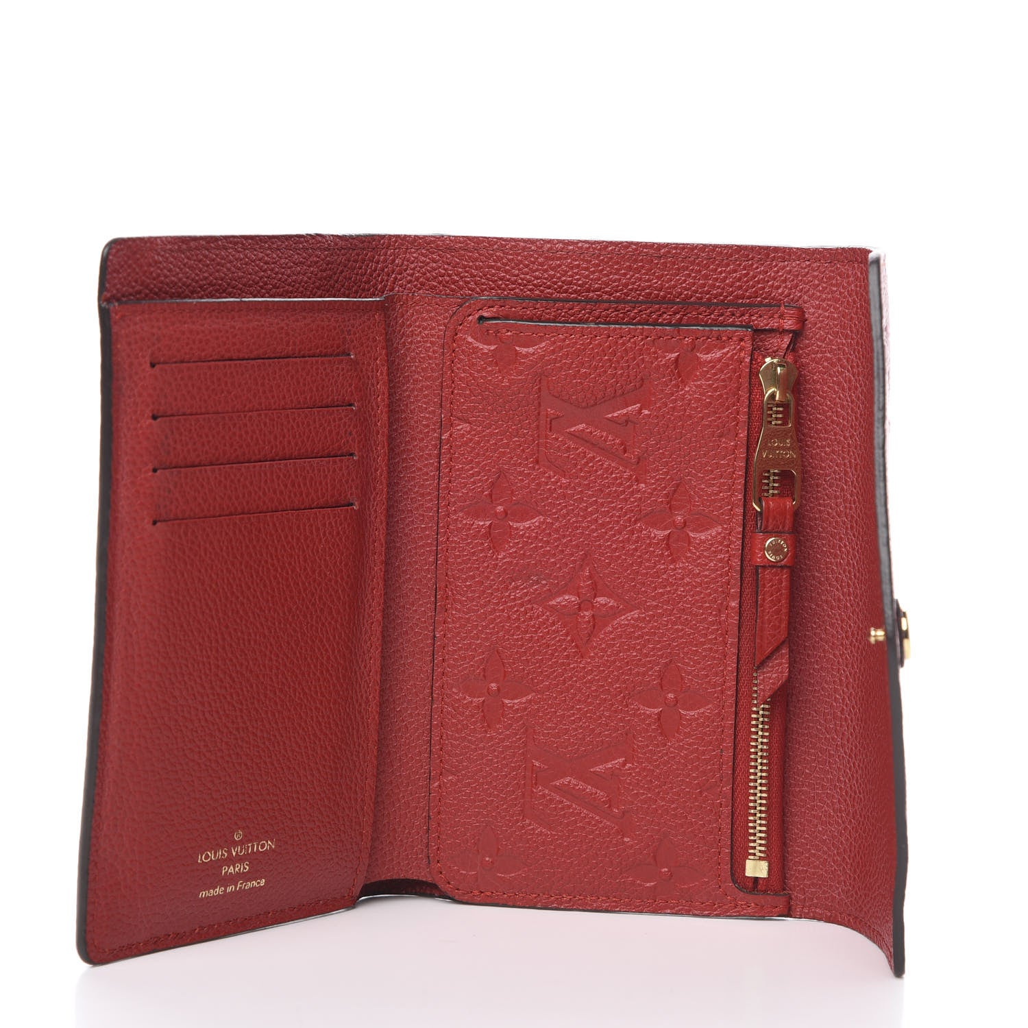 Louis Vuitton Empreinte Compact Curieuse Wallet Cherry 5 of 9