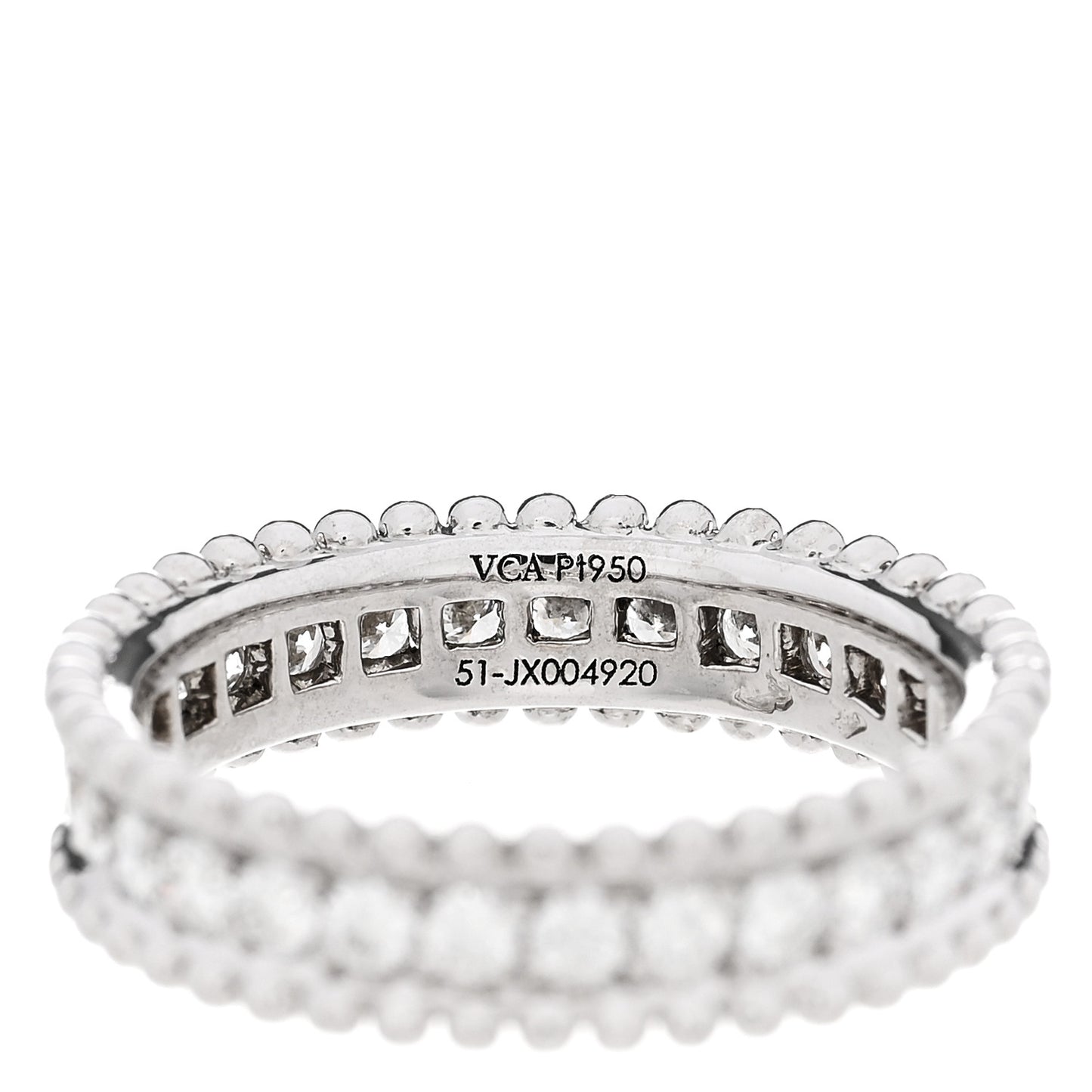 Platinum Diamond Estelle Wedding Band 50 5.5