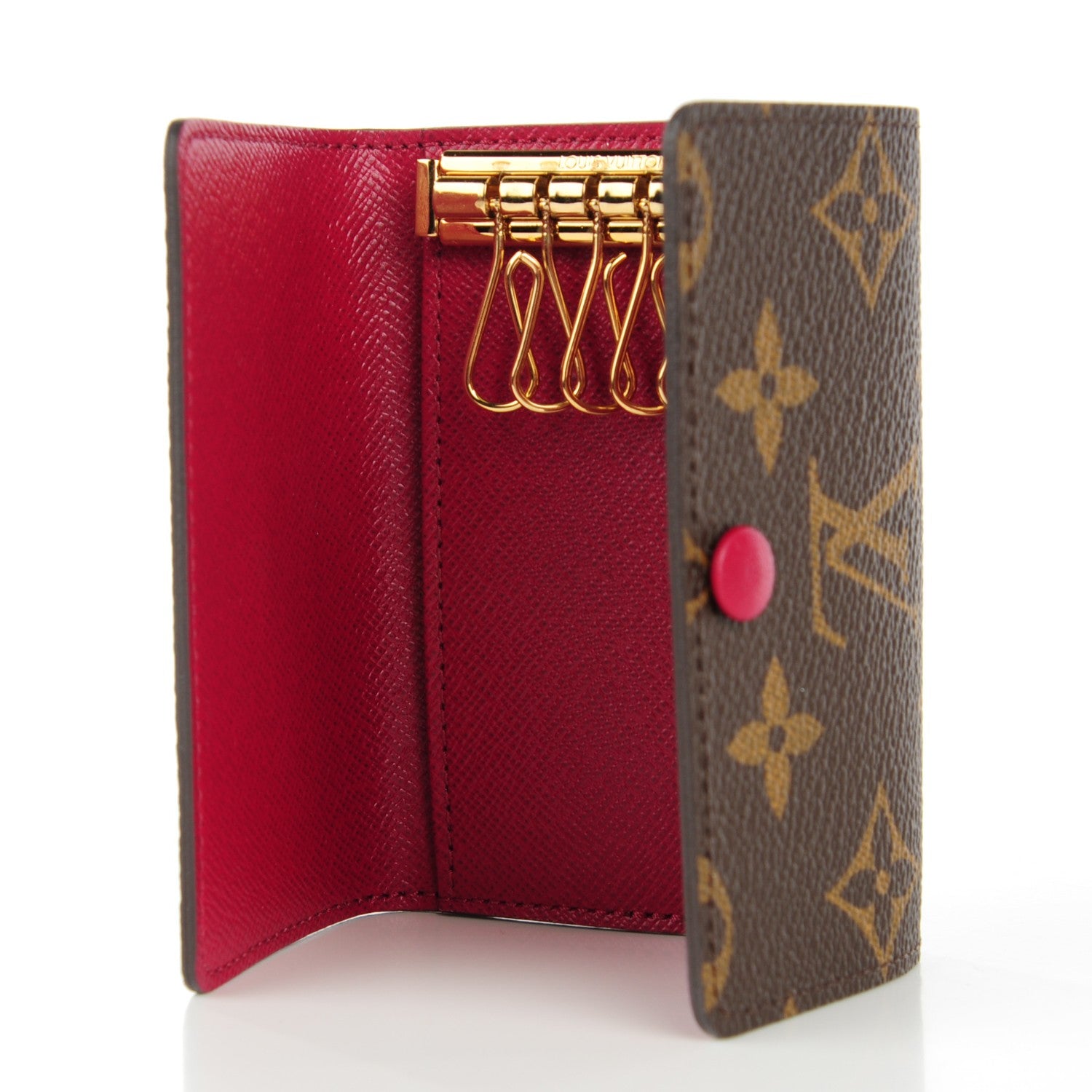 Louis Vuitton Monogram 6 Key Multicles Holder Fuchsia 5 of 7