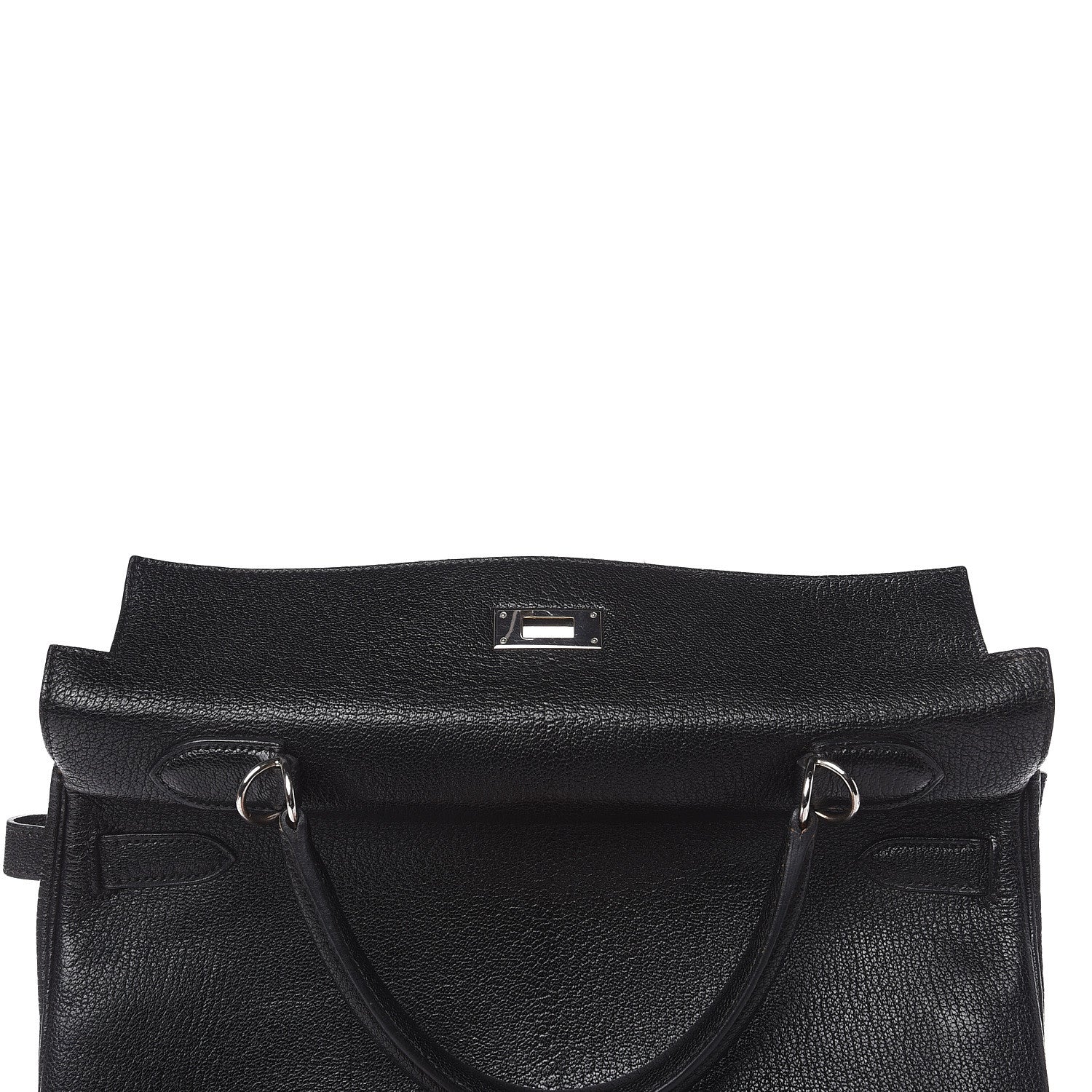 Hermes Chevre De Coromandel Kelly Retourne 35 Black 26 of 35