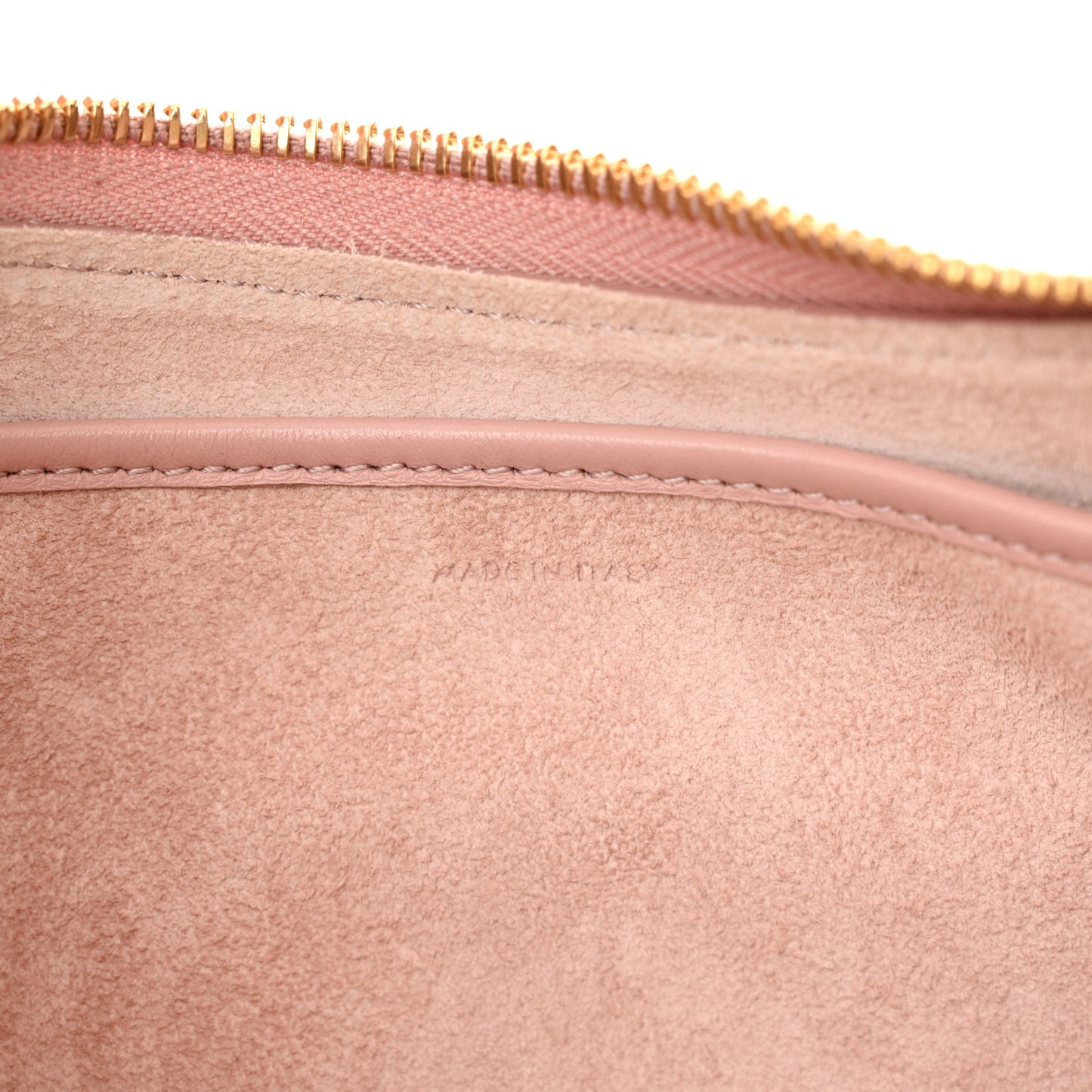 Smooth Calfskin Ava Shoulder Bag Rose Vintage