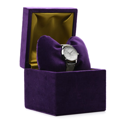 Gucci Stainless Steel Calfskin 38mm G-Timeless GG Hologram Quartz Watch 5 of 5