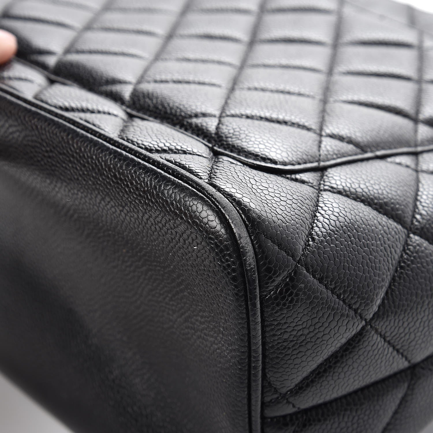 Chanel Caviar Quilted Medallion Tote Black 6 of 12